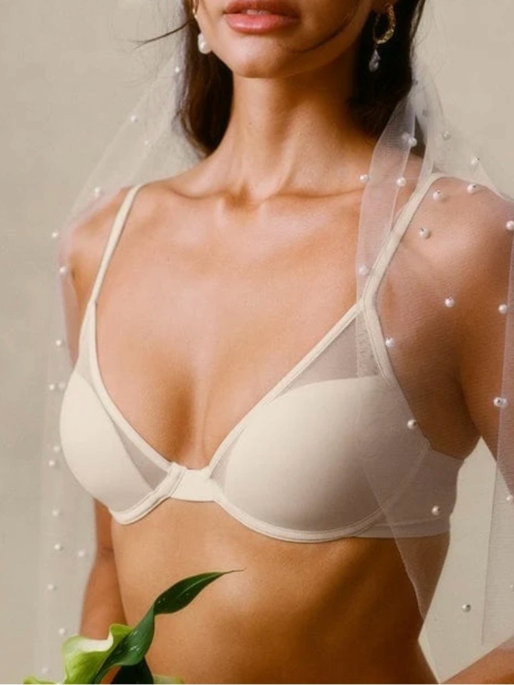 Pepper Classic All You Bra Ecru Size 36A